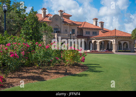 Clubhouse à TPC Sawgrass (accueil des joueurs de golf) à Ponte Vedra Beach, en Floride. (USA) Banque D'Images