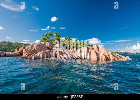 L'Île Saint-Pierre à Seychelles Banque D'Images