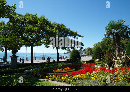 Friedrichshafen au bord du lac de Constance - Banque D'Images