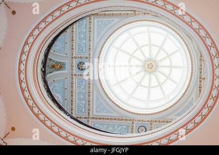 L'Écosse, Glasgow, George Square, Glasgow City Vue de l'intérieur de l'Édifice Chambers Banque D'Images