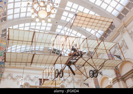 L'Angleterre, Somerset, Bristol, Bristol Museum and Art Gallery, exposition d'un avion Bristol Boxkite Banque D'Images