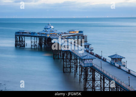 Pays de Galles, Llandudno, jetée de Llandudno Banque D'Images