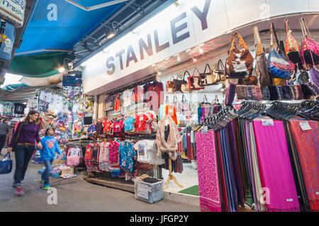 La Chine, de Hong Kong, Stanley Market Banque D'Images