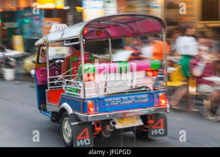 Thaïlande, Bangkok, Khaosan Road, Tuk Tuk Banque D'Images