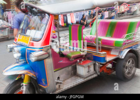 Thaïlande, Bangkok, Khaosan Road, Tuk Tuk Banque D'Images