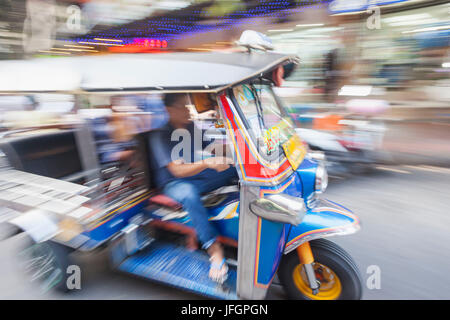 Thaïlande, Bangkok, Khaosan Road, Tuk Tuk Banque D'Images