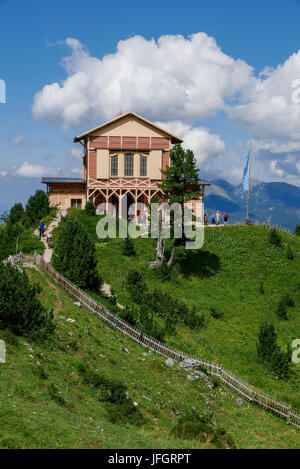 Maison du roi sur Schachen, gamme Wetterstein Banque D'Images