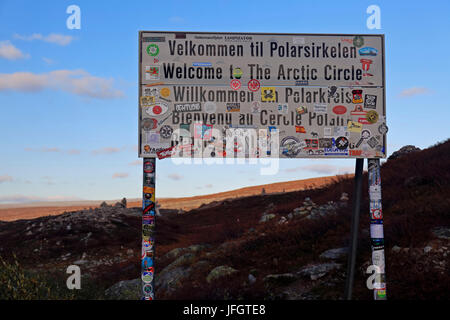 L'Europe, la Norvège, l'Nordnorwegen, province du nord du pays, le district de polar Banque D'Images