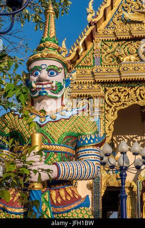 Temple Wat Plai Laem Tempel dans Ban Bo Phut, île de Ko Samui, Thaïlande, Asie Banque D'Images