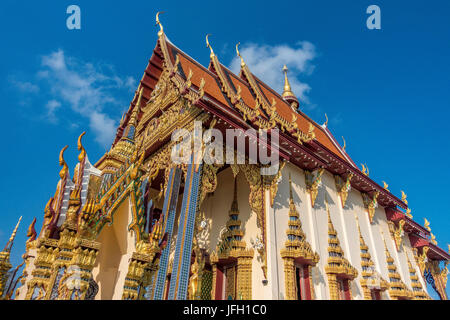 Temple Wat Plai Laem Tempel dans Ban Bo Phut, île de Ko Samui, Thaïlande, Asie Banque D'Images