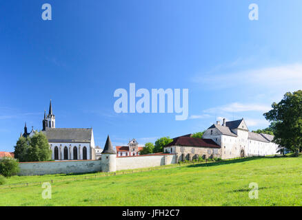 Monastère cistercien, Tchéquie, Jihocesky kraj (région de Bohême du Sud), Vyssí Brod (Hohenfurth) Banque D'Images