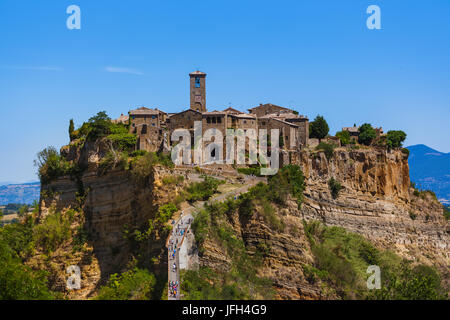 Village Civita di Bagnoregio en Italie Banque D'Images