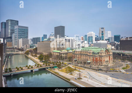 Le Japon, Kansai, Osaka, ville centrale Nakanoshima Public Hall Banque D'Images
