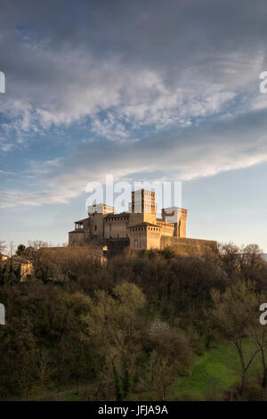Castel Torrechiara - Parme, Emilia Romagna-Italy Banque D'Images
