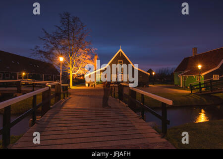 L'Europe, Nederlands, Zaanse Schans dans Zaanstadt, Banque D'Images