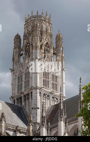 Rouen, Normandie, France, un particulier de la cathédrale, Banque D'Images