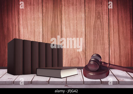 Image composite de livres Banque D'Images