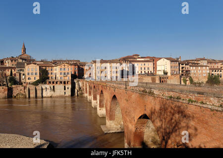 Vue de l'Albi, France Banque D'Images