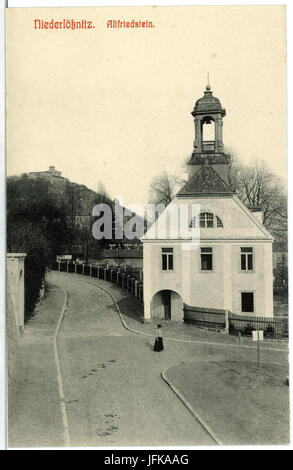 02817-Niederlößnitz-Altfriedstein-Brück-1903 & Sohn Kunstverlag Banque D'Images