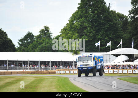 Goodwood, Chichester, Royaume-Uni. Samedi 1er juillet 2017. Action de la Goodwood Festival of Speed, Goodwood, West Sussex, UK. © Kevin Bennett/Alamy News Banque D'Images