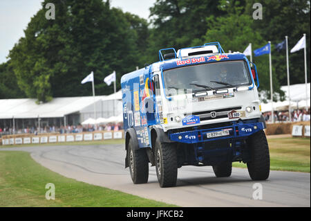 Goodwood, Chichester, Royaume-Uni. Samedi 1er juillet 2017. Action de la Goodwood Festival of Speed, Goodwood, West Sussex, UK. © Kevin Bennett/Alamy News Banque D'Images