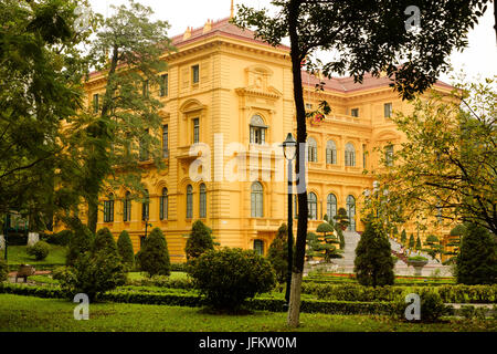 Palais présidentiel, Hanoi, Vietnam Banque D'Images
