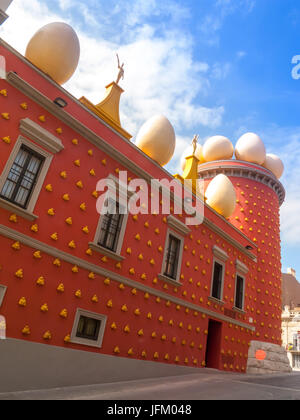 Le Musée Dali de Figueres en Catalogne Espagne Banque D'Images