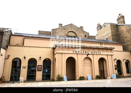 Le Théâtre Royal, le seul théâtre Regency dans le pays, le Westgate Road, Bury St Edmunds, Suffolk, UK Banque D'Images