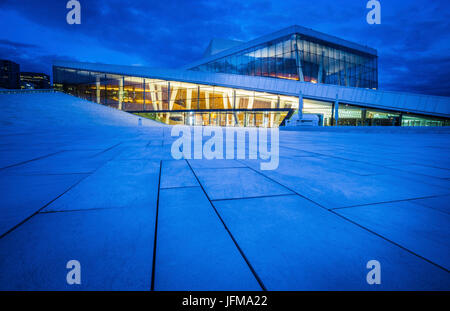 L'Opéra, Oslo, Norvège Banque D'Images