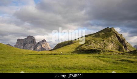 Mondeval, Dolomites, Cortina d'Ampezzo, Belluno, Vénétie, Italie, Banque D'Images