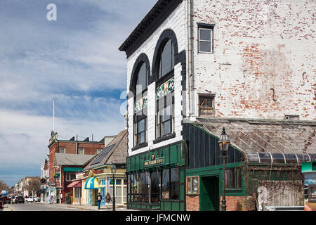 USA, Rhode Island, Newport, Thames Street Banque D'Images