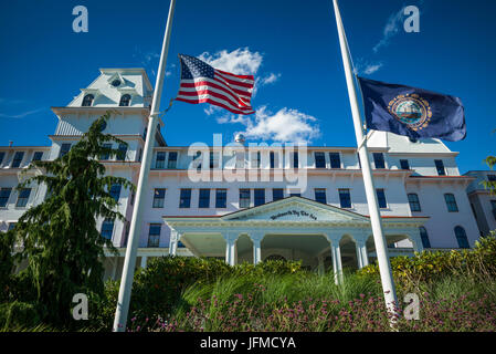 USA, New Hampshire, New Castle, Wentworth By The Sea Resort Banque D'Images