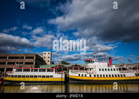 USA, Maine, Portland, Casco Bay Ferries Banque D'Images