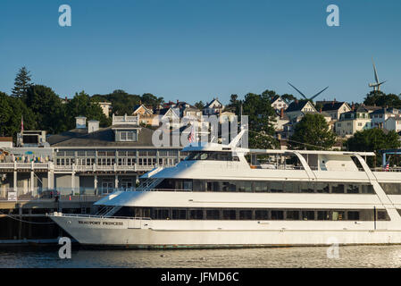 USA, Massachusetts, Cape Ann, Gloucester, Croisières Gloucester, matin Banque D'Images