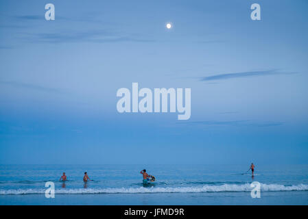 USA, Massachusetts, Cape Ann, Gloucester, Good Harbour Beach, avec des gens Banque D'Images