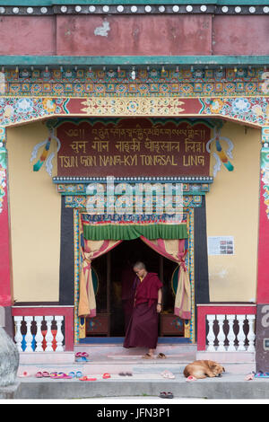 Nagi Gompa sur Shivapuri Shivapuri Nagarjun Hill National Park, au Népal Banque D'Images