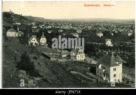 03581-Niederlößnitz-Altfriedstein-Brück-1903 & Sohn Kunstverlag Banque D'Images