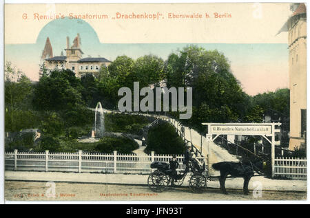 04734-Eberswalde-1903-Sanatorium Drachenkopf-Brück & Sohn Kunstverlag Banque D'Images