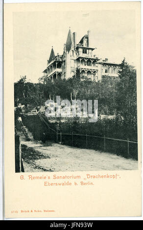 04735-Eberswalde-1903-Sanatorium Drachenkopf-Brück & Sohn Kunstverlag Banque D'Images