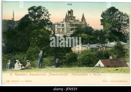 04736-Eberswalde-1903-Sanatorium Drachenkopf-Brück & Sohn Kunstverlag Banque D'Images