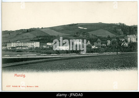 06197-Munzig-1905-Papierfabrik-Brück & Sohn Kunstverlag Banque D'Images