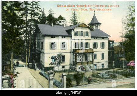 07213-Erholungsheim-Brück-Gohrisch-1906 & Sohn Kunstverlag Banque D'Images
