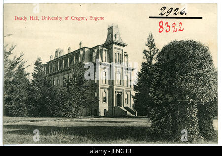083 -Eugene, Orégon-1906-Deady Hall, Université de Oregon-Brück & Sohn Kunstverlag Banque D'Images