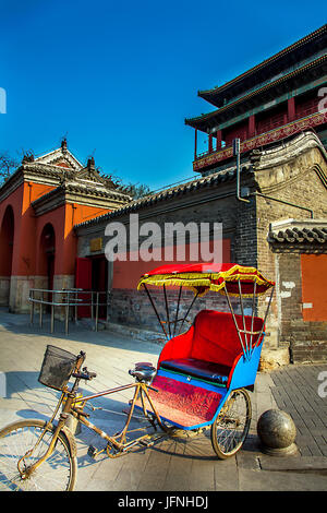 Rickshaw à Beijing Banque D'Images