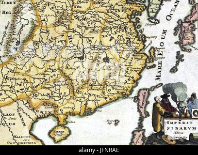 1650 Plan de Formosa Taïwan29 Philippines Tibet 28 Japon Corée et Chine par Italien E7BEA9E5A4A7E588A9E4BABAE68980E7B9AAE7A68FE788BEE691A9E6B299-E887BAE781A3 E88F 0008 Banque D'Images