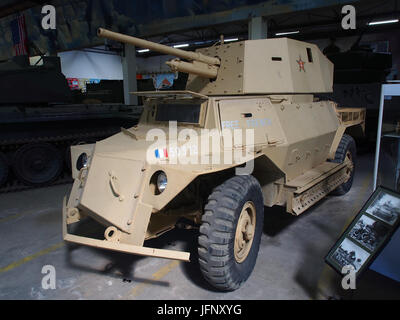 1943 Marmon Herrington RADIOCOM.ORG MkIV, voiture blindée dans le Musée des Blindés, France, pic-3 Banque D'Images