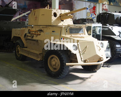 1943 Marmon Herrington RADIOCOM.ORG MkIV, voiture blindée dans le Musée des Blindés, France, pic-6 Banque D'Images