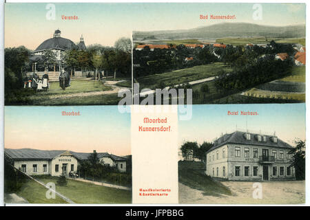 10942-Kunnersdorf-1909-verschiedene Ortsansichten-Brück & Sohn Kunstverlag Banque D'Images