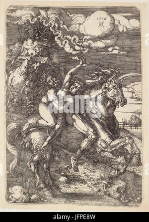 Albrecht Dürer - Enlèvement de Proserpine sur une licorne - Google Art Project Banque D'Images