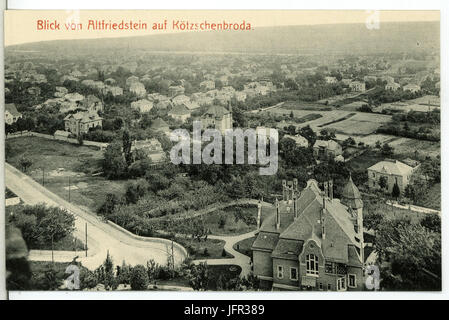 136-Radebeul-1911-Blick von Altfriedstein-Brück & Sohn Kunstverlag Banque D'Images